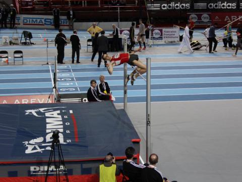 Axecibles aux Championnats de France d’athlétisme Elite en Salle.  