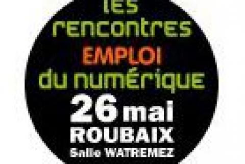 Retrouvez-nous le jeudi 26 mai au salon Les Rencontres de l’Emploi du Numérique à Roubaix