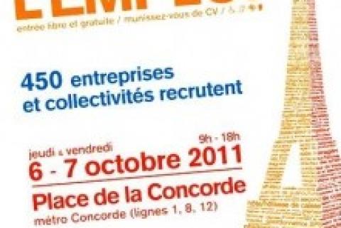 Axecibles présent au Forum pour l’Emploi à Paris les 6 et 7 octobre 2011 !