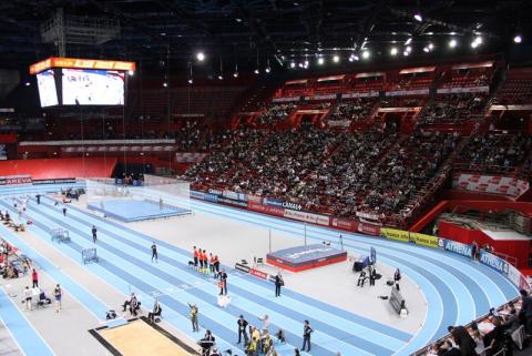 Axecibles aux Championnats de France d’athlétisme Elite en Salle.  
